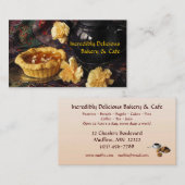 Café und Bäckerei Visitenkarte (Vorne/Hinten)