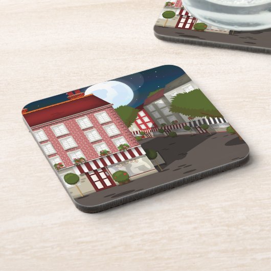 Café Untersetzer (Linke Seite)