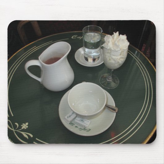 Café Viennois an Paris-Café Mousepad (Vorne)