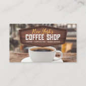 Café Visitenkarte (Vorderseite)