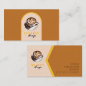 Café Visitenkarte (Vorne/Hinten)