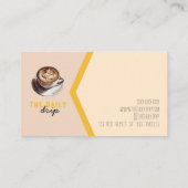 Café Visitenkarte (Rückseite)