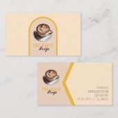 Café Visitenkarte (Vorne/Hinten)