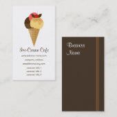 Café-Visitenkarte Visitenkarte (Vorne/Hinten)