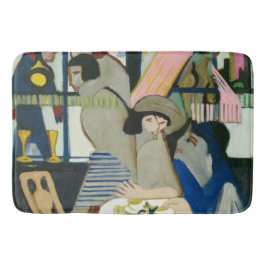 Cafe von Ernst Ludwig Kirchner Badematte
