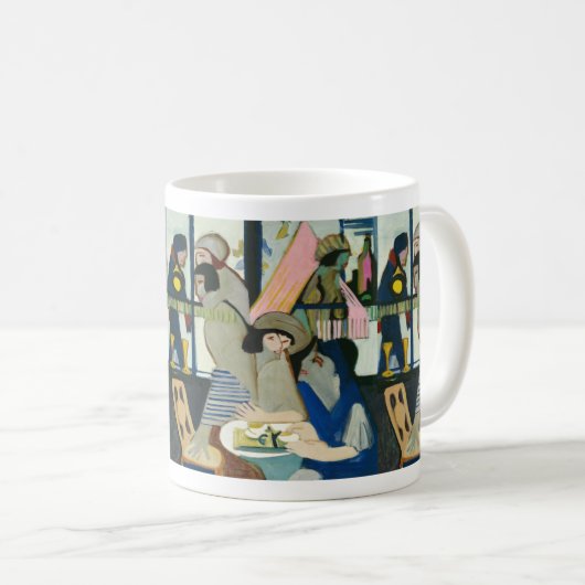 Cafe von Ernst Ludwig Kirchner Kaffeetasse (VorderseiteRechts)