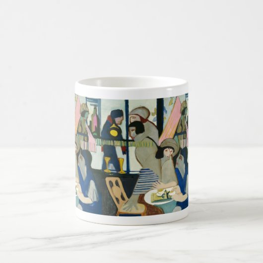 Cafe von Ernst Ludwig Kirchner Kaffeetasse (Mittel)
