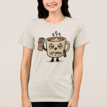 Café Wach Küsschen Schläfrig Kaffee Maskottchen Il