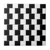 Café-Wand-Täuschungs-horizontale Linien Fliese (Vorderseite)