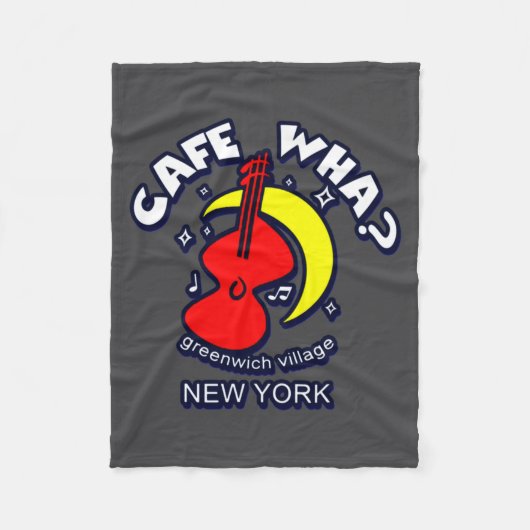 Cafe Wha The New York City Folk Music Scene  Fleecedecke (Vorderseite)