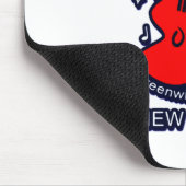 Cafe Wha The New York City Folk Music Scene Mousepad (Ecke)