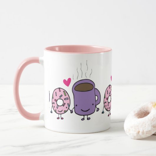 Café y Rosquillas Tasse (Mit Donut)