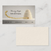 Cafébäckerei-Visitenkarte Visitenkarte (Vorne/Hinten)