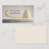 Cafébäckerei-Visitenkarte Visitenkarte (Vorne/Hinten)