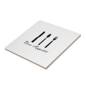 CaféBon Appetit Trivet Fliese (Seite)