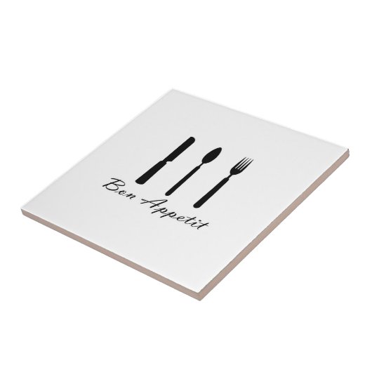 CaféBon Appetit Trivet Fliese (Seite)