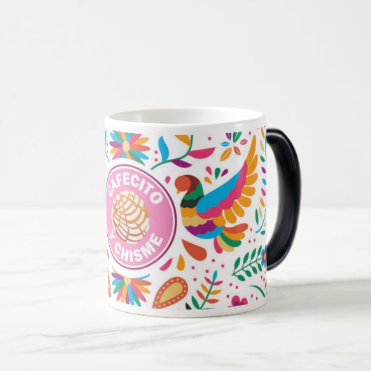 Cafecito & Chisme Verwandlungstasse (VorderseiteRechts)