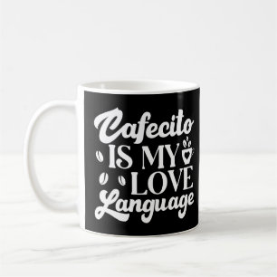 Cafecito ist meine Liebe Sprache Niedlich Spanisch Kaffeetasse