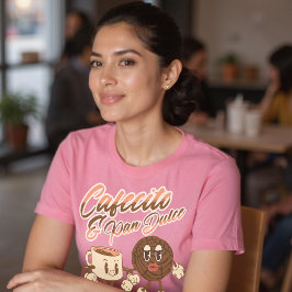Cafecito & Pan Dulce Vintag Spanisch T-Shirt