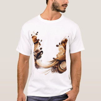 @cafecito_por_favor: Diseño Exclusivo de Café T-Shirt