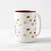 Cafecito und Chisme Tasse im mexikanischen Stil (VorderseiteRechts)