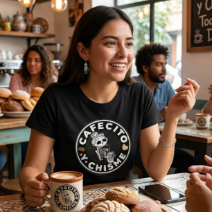 Cafecito und Klatsch Mexikanisches süßes Gebäck T-Shirt