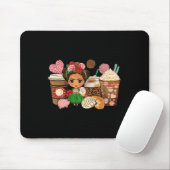 Cafecito Y Chisme Kaffee Cups Mexiko Cinco De Mayo Mousepad (Mit Mouse)