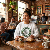 Cafecito y Chisme Pan dulce Mexican Sweatshirt