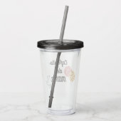 Cafecito y conchas de Mama Acryltrinkbecher (Rückseite)