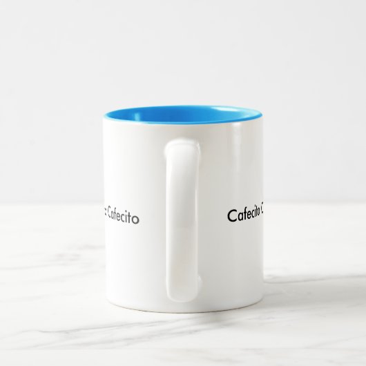 Cafecito Zweifarbige Tasse (Henkel)