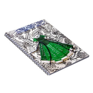 Cafékleidernotizbuch Notizblock