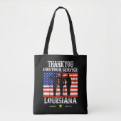 CafePress Louisiana Karte Tote Bag Leinwand Tasche (Vorderseite)
