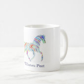 cafepresslogo, der AllHorses Posten Kaffeetasse (VorderseiteRechts)