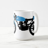 Caféracer-Motorrad-Tasse Kaffeetasse (VorderseiteRechts)