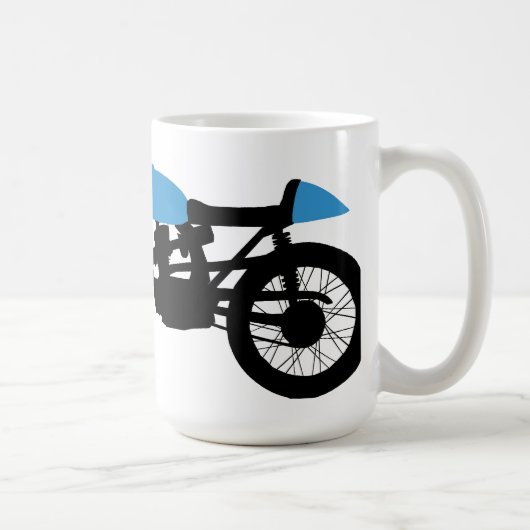 Caféracer-Motorrad-Tasse Kaffeetasse (Rechts)