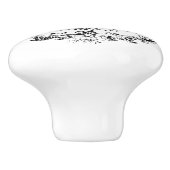 Cafes Chocolat Pates Vintages Französisch Keramikknauf (Seitenansicht)