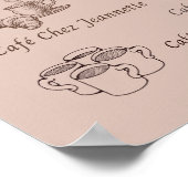 Cafés de Paris Poster (Ecke)