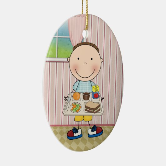 Cafeteria Keramik Ornament (Rechts)