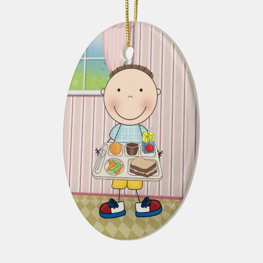 Cafeteria Keramik Ornament (Links)