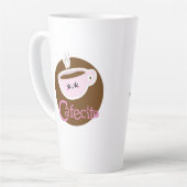 Cafeteria Latte Tasse (Linke Ecke)