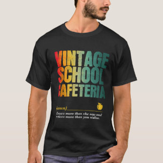 Cafeteria Lounge Lounge Zurück in die Schule T-Shirt