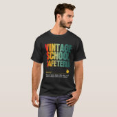 Cafeteria Lounge Lounge Zurück in die Schule T-Shirt (Vorne ganz)