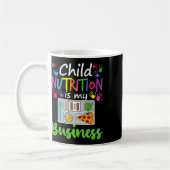 Cafeteria Lunch Lady Child Nutrition ist mein Gesc Kaffeetasse (Links)