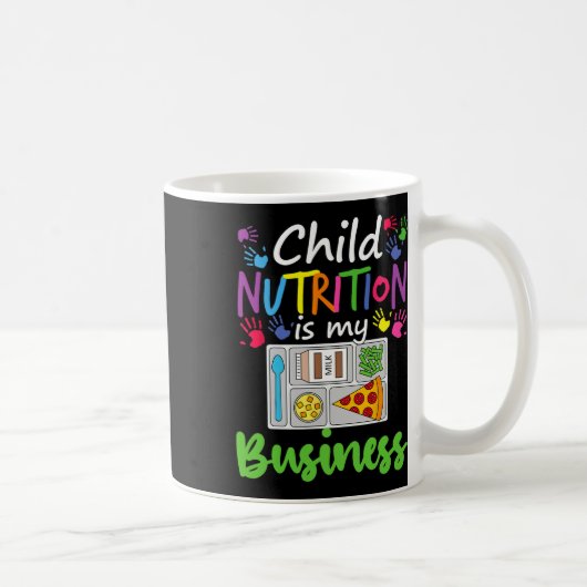 Cafeteria Lunch Lady Child Nutrition ist mein Gesc Kaffeetasse (Rechts)