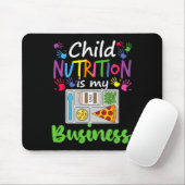 Cafeteria Lunch Lady Child Nutrition ist mein Gesc Mousepad (Mit Mouse)