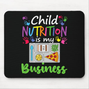 Cafeteria Lunch Lady Child Nutrition ist mein Gesc Mousepad
