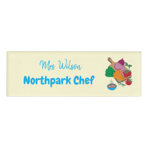 Cafeteria Mitarbeiter Tag Namenschild