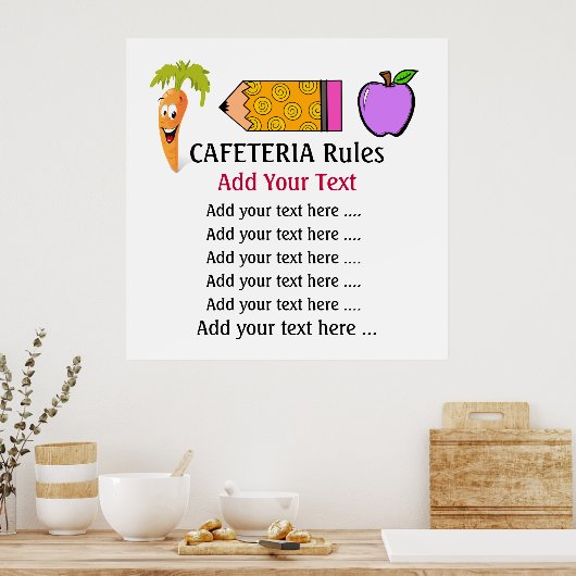 Cafeteria Poster - SRF (Küche)