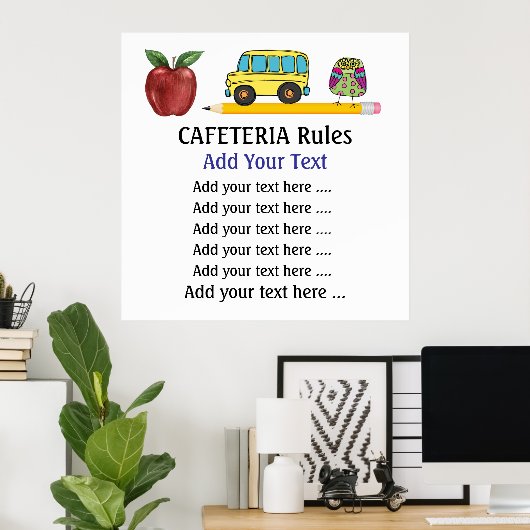 Cafeteria Poster - SRF (Heimbüro)