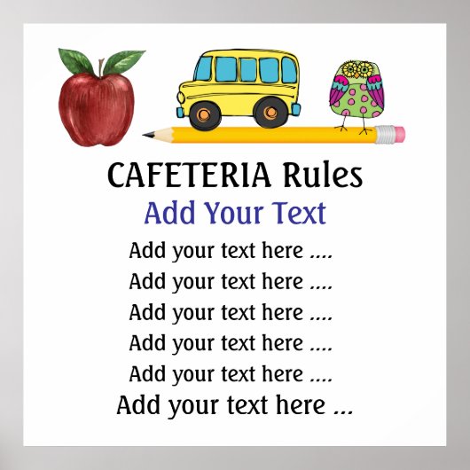 Cafeteria Poster - SRF (Vorne)